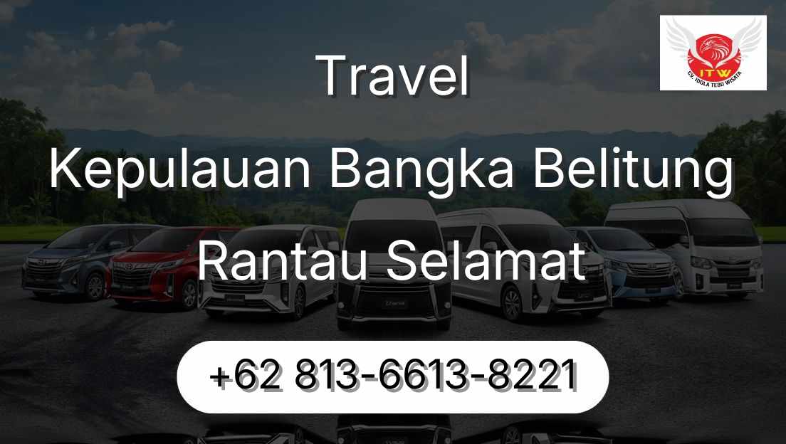 Travel Kepulauan Bangka Belitung Rantau Selamat