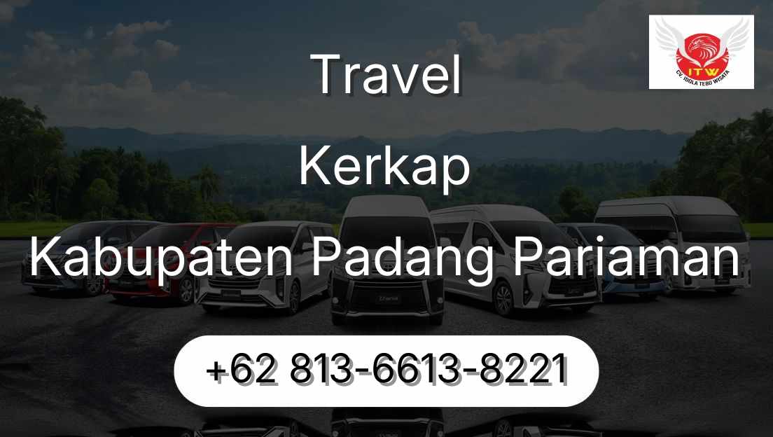 Travel Kerkap Kabupaten Padang Pariaman
