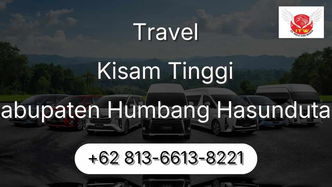 Travel Kisam Tinggi Kabupaten Humbang Hasundutan