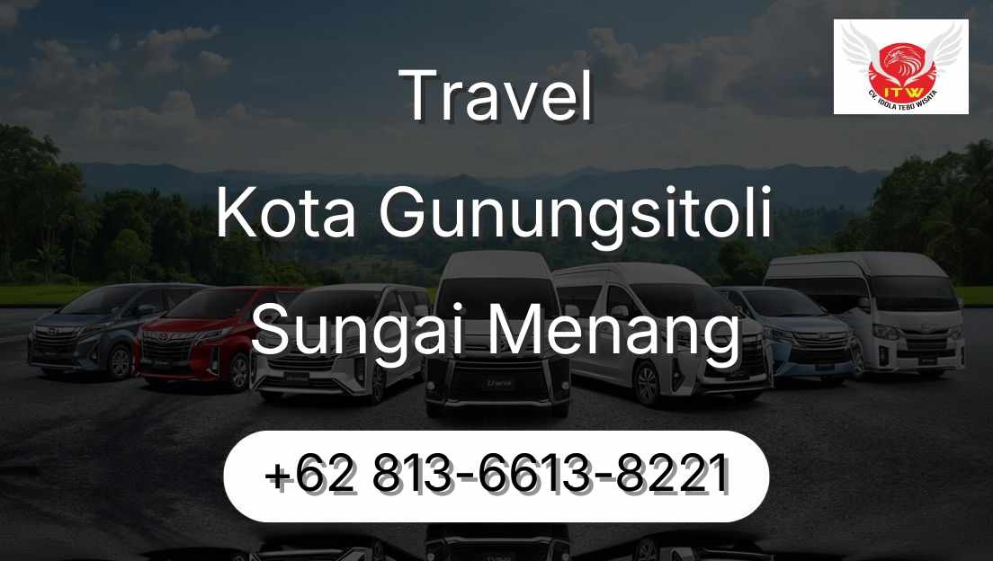 Travel Kota Gunungsitoli Sungai Menang