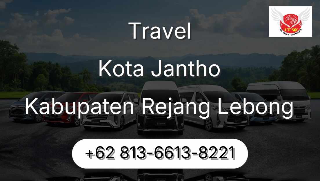 Travel Kota Jantho Kabupaten Rejang Lebong