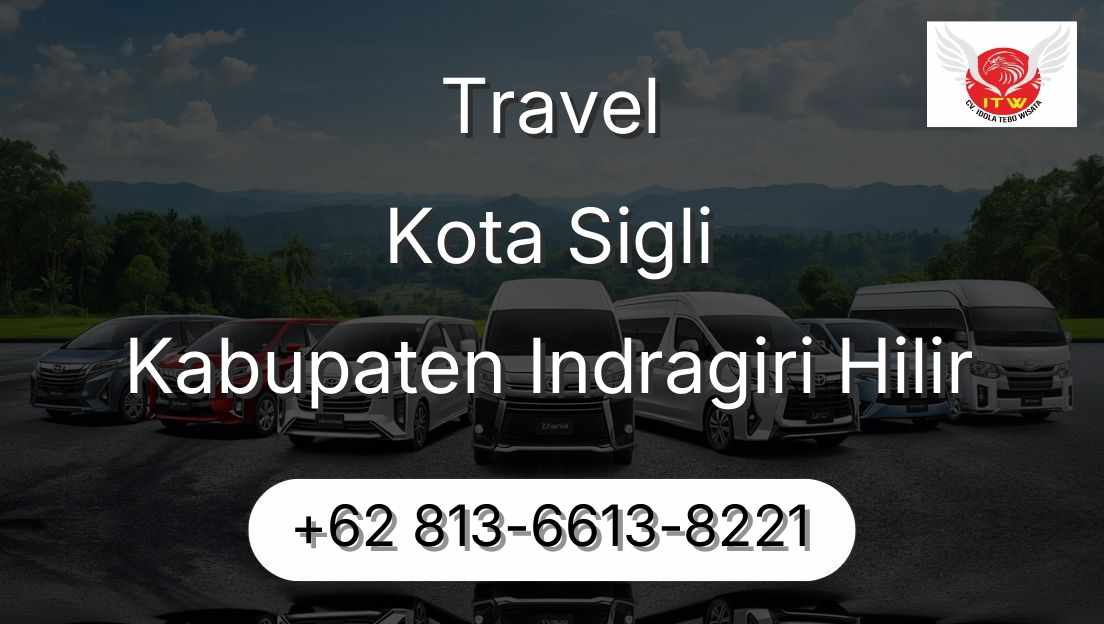Travel Kota Sigli Kabupaten Indragiri Hilir