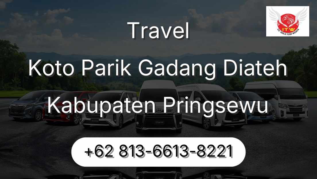 Travel Koto Parik Gadang Diateh Kabupaten Pringsewu