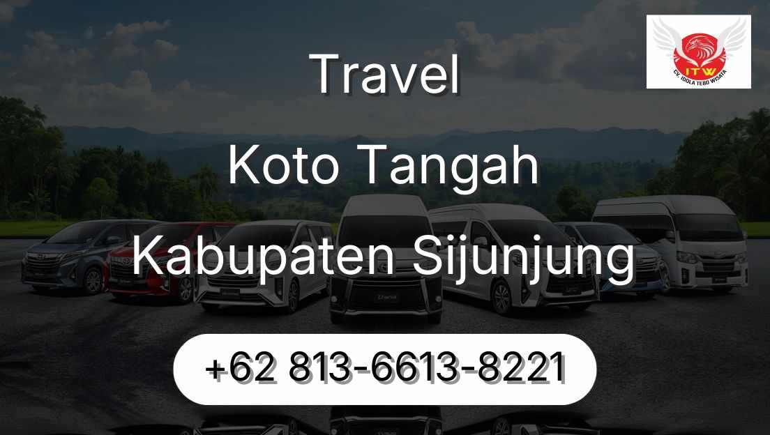 Travel Koto Tangah Kabupaten Sijunjung