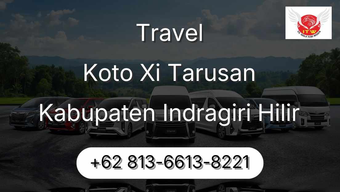 Travel Koto Xi Tarusan Kabupaten Indragiri Hilir