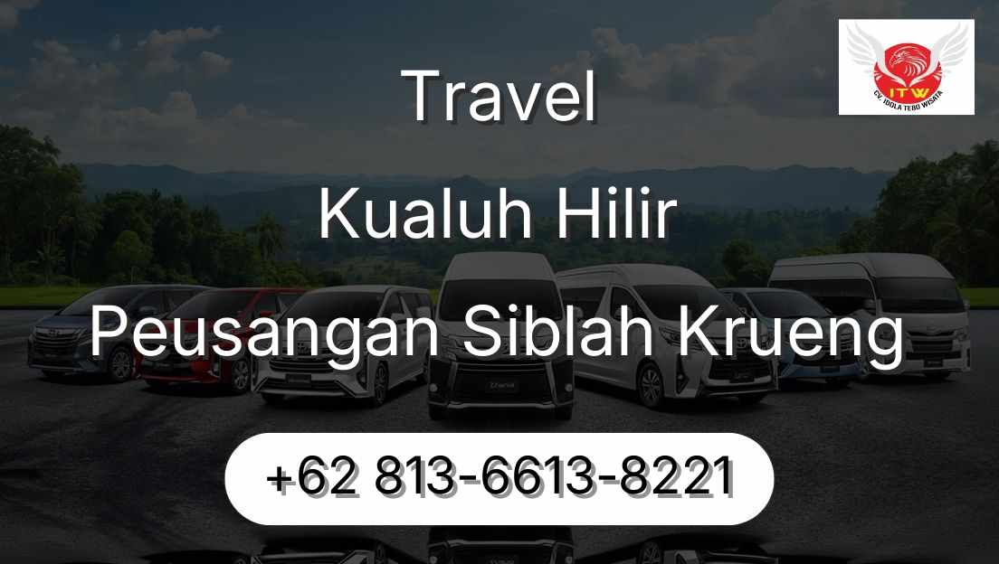 Travel Kualuh Hilir Peusangan Siblah Krueng