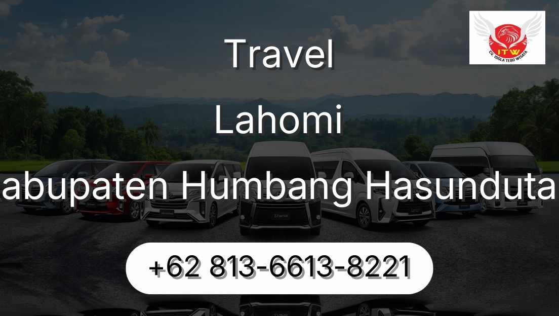 Travel Lahomi Kabupaten Humbang Hasundutan