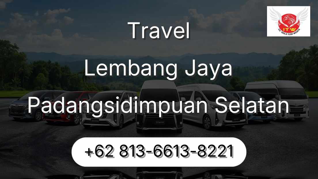 Travel Lembang Jaya Padangsidimpuan Selatan