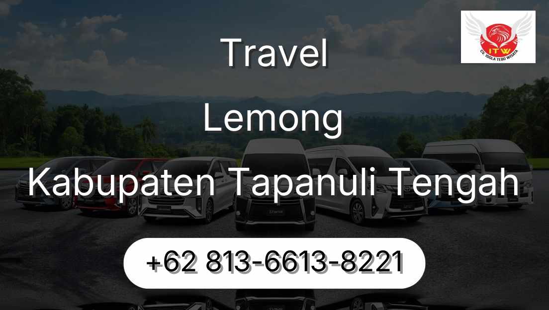 Travel Lemong Kabupaten Tapanuli Tengah