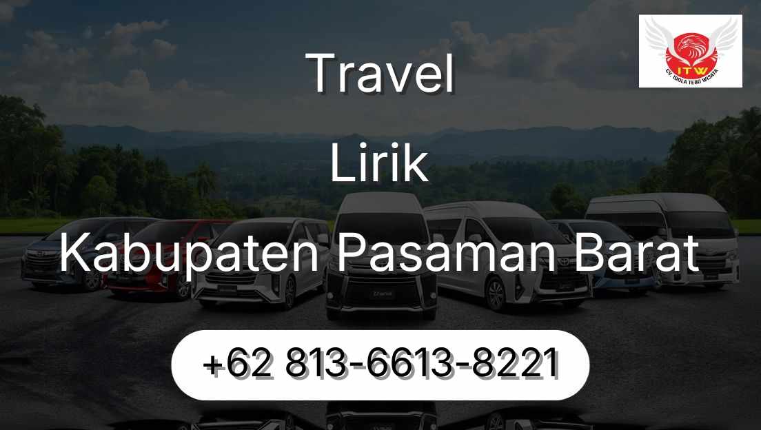 Travel Lirik Kabupaten Pasaman Barat