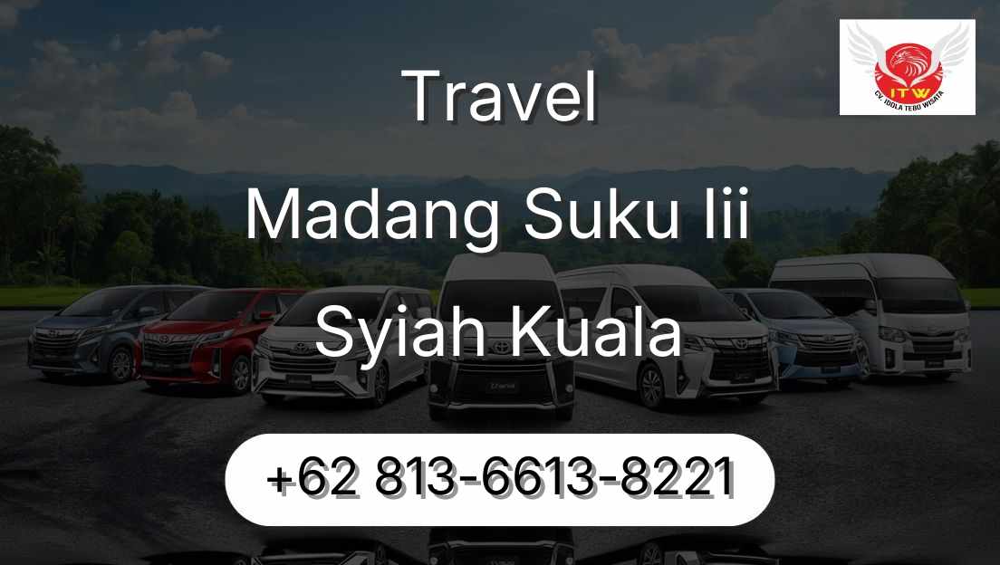 Travel Madang Suku Iii Syiah Kuala