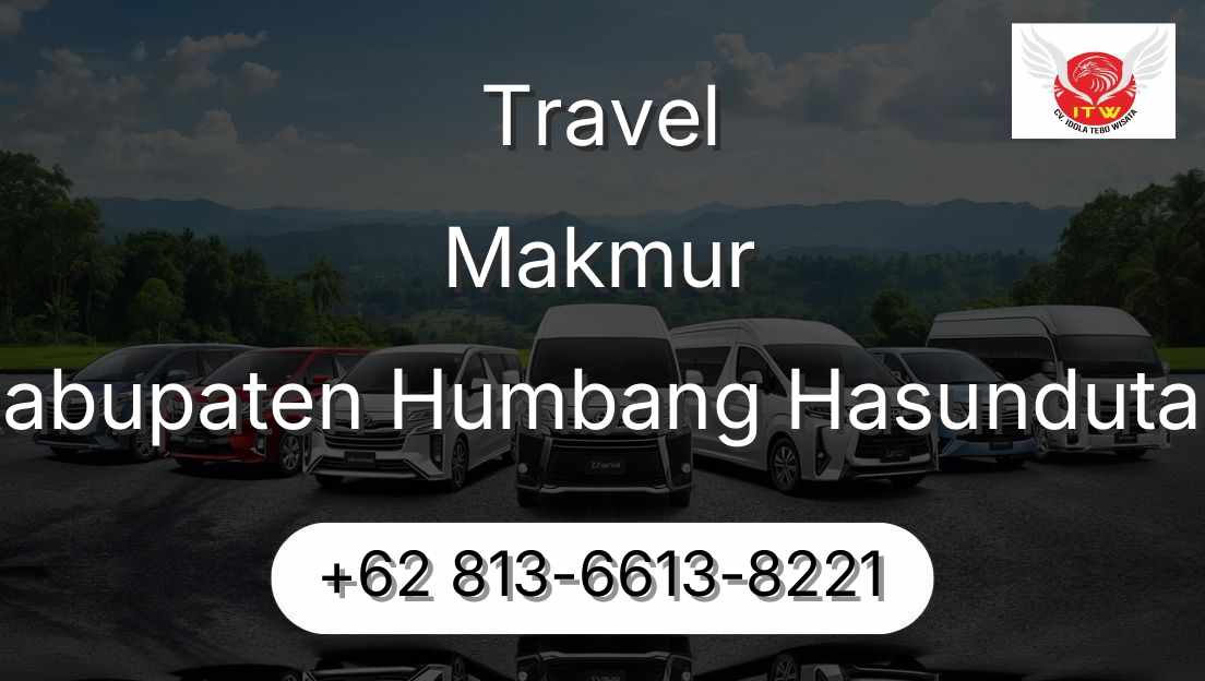 Travel Makmur Kabupaten Humbang Hasundutan