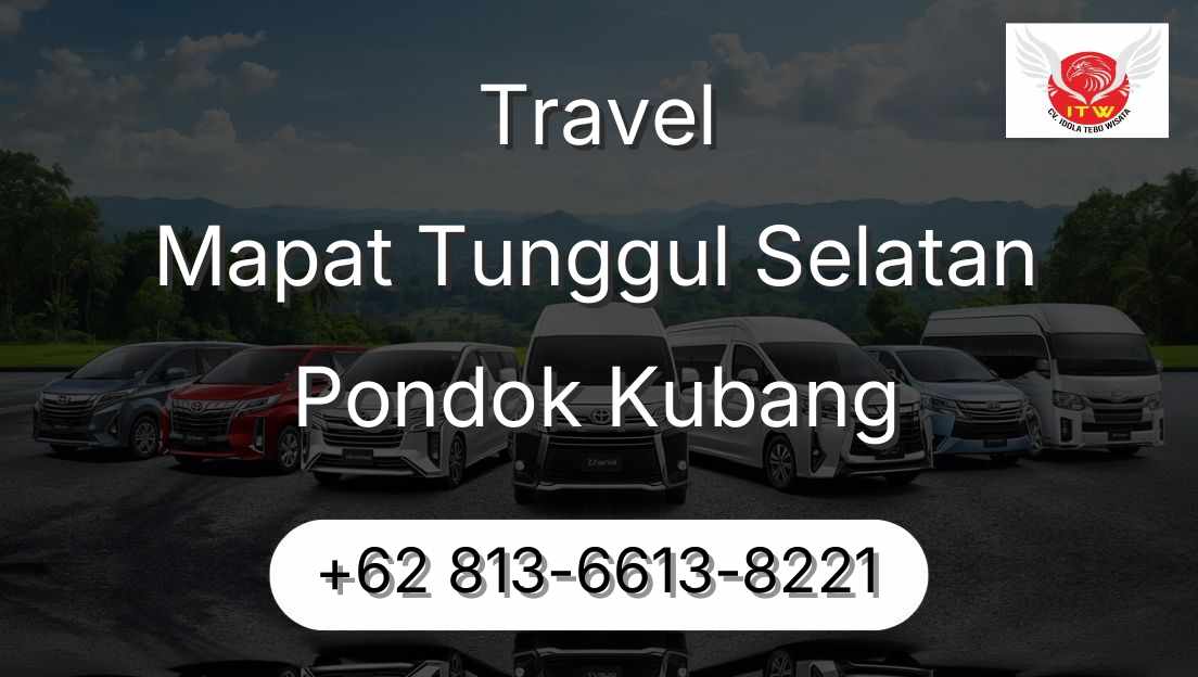 Travel Mapat Tunggul Selatan Pondok Kubang