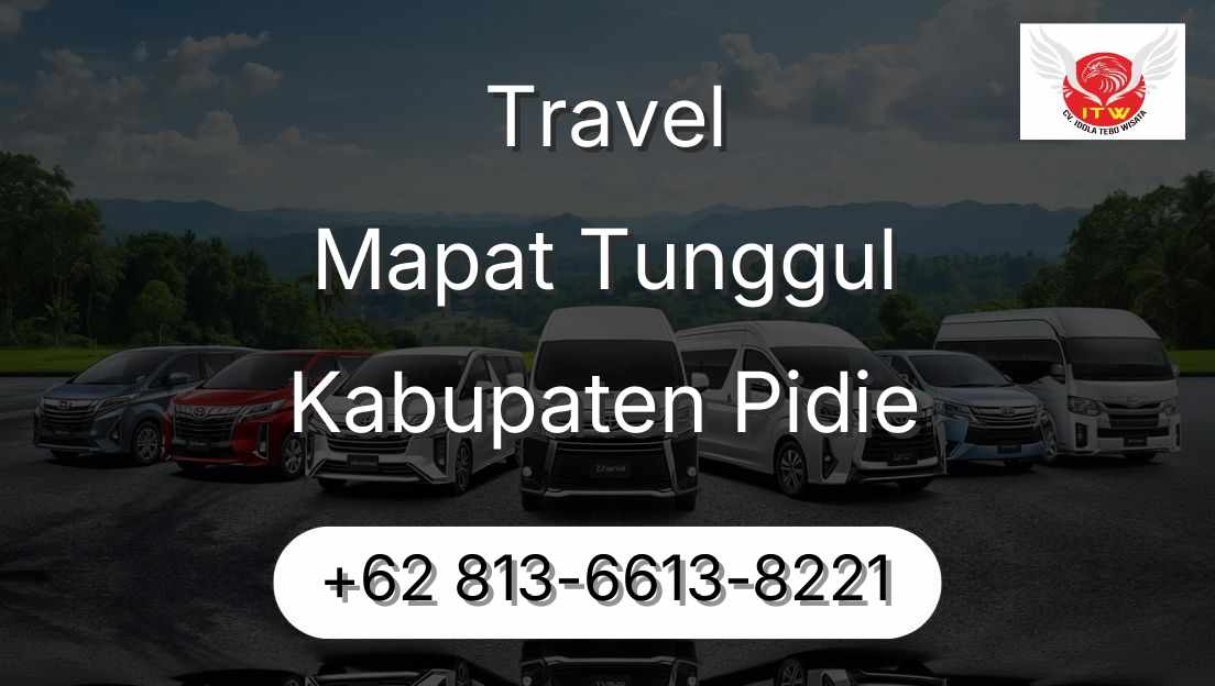 Travel Mapat Tunggul Kabupaten Pidie