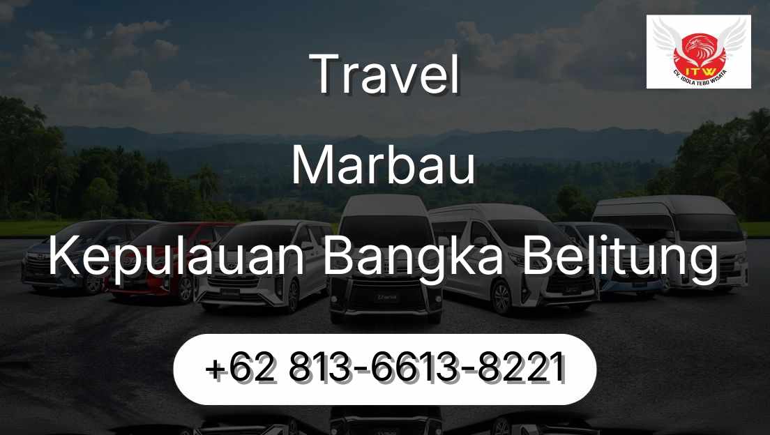 Travel Marbau Kepulauan Bangka Belitung