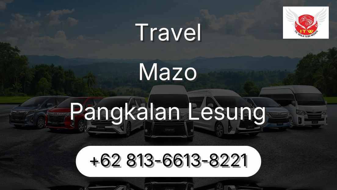 Travel Mazo Pangkalan Lesung