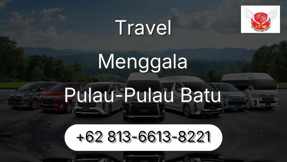 Travel Menggala Pulau-Pulau Batu