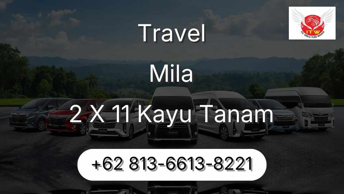 Travel Mila 2 X 11 Kayu Tanam
