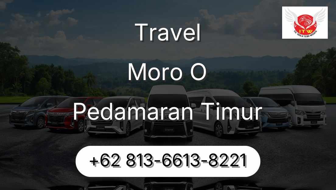 Travel Moro O Pedamaran Timur