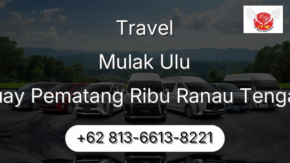 Travel Mulak Ulu Buay Pematang Ribu Ranau Tengah