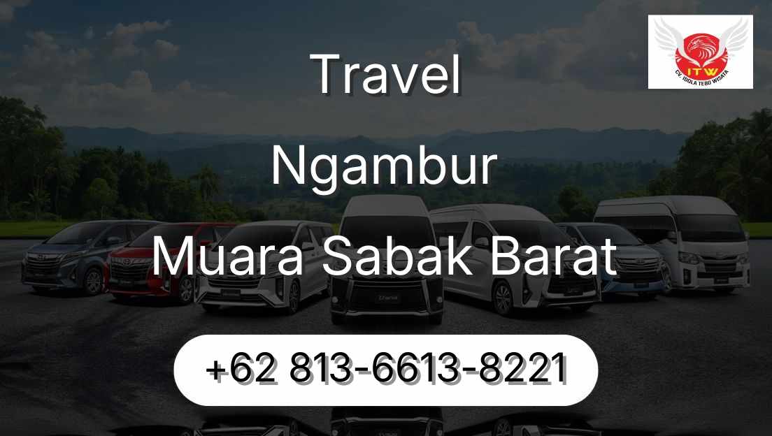 Travel Ngambur Muara Sabak Barat