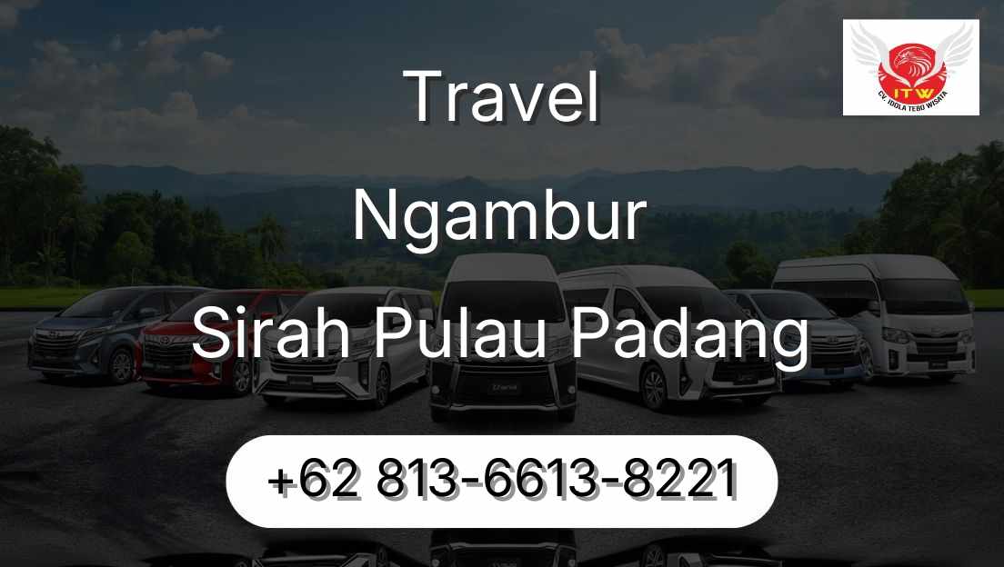 Travel Ngambur Sirah Pulau Padang