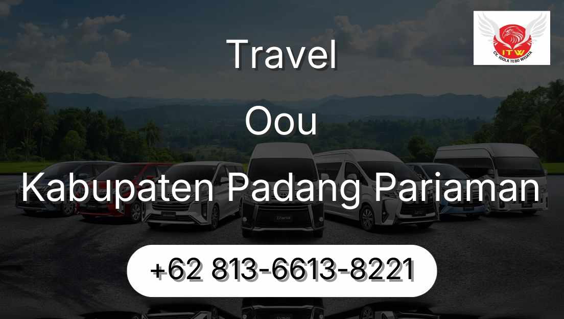 Travel Oou Kabupaten Padang Pariaman