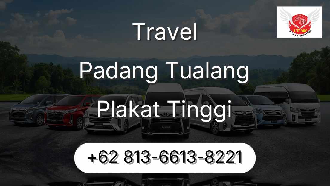 Travel Padang Tualang Plakat Tinggi