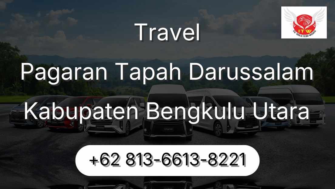 Travel Pagaran Tapah Darussalam Kabupaten Bengkulu Utara
