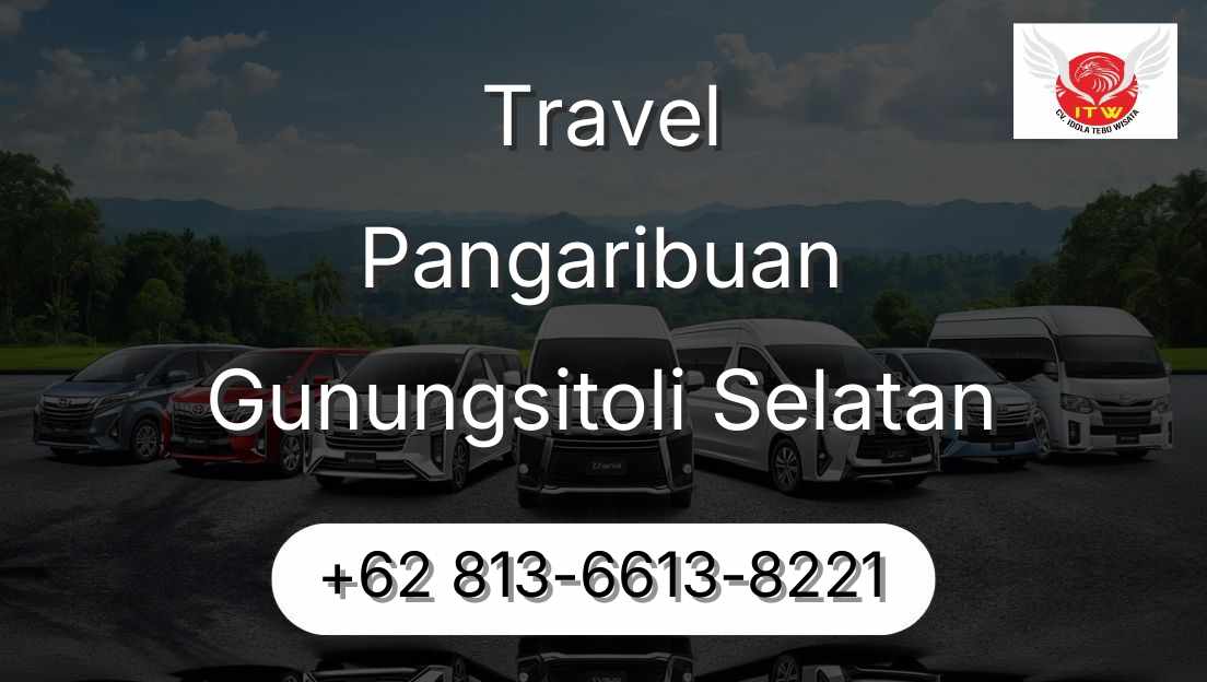 Travel Pangaribuan Gunungsitoli Selatan