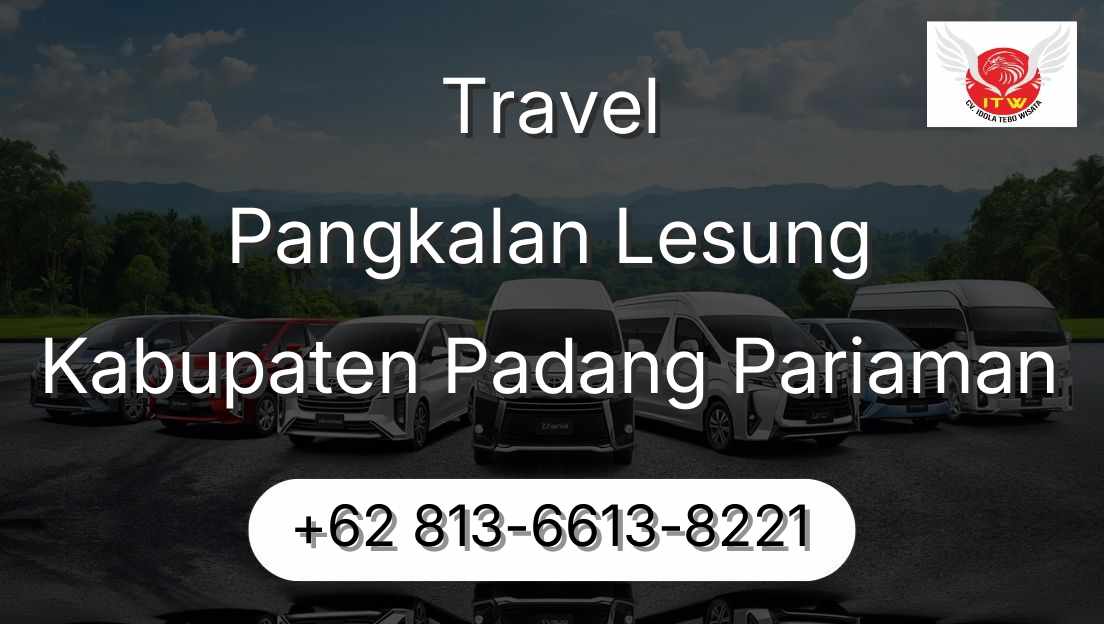 Travel Pangkalan Lesung Kabupaten Padang Pariaman