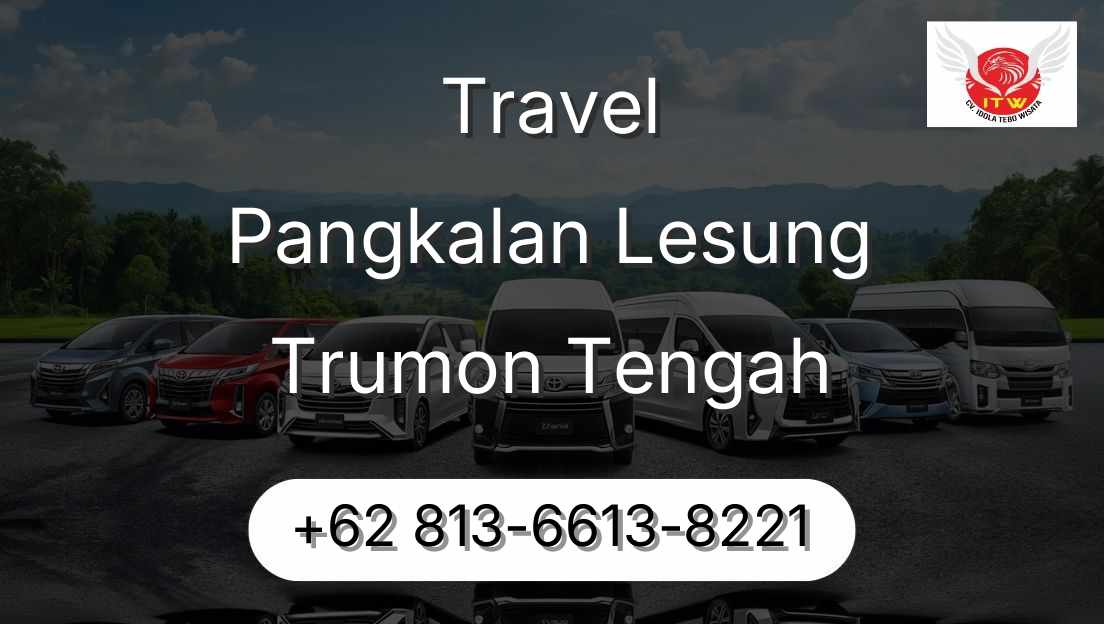 Travel Pangkalan Lesung Trumon Tengah