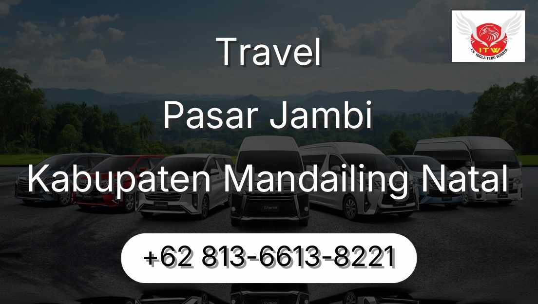 Travel Pasar Jambi Kabupaten Mandailing Natal