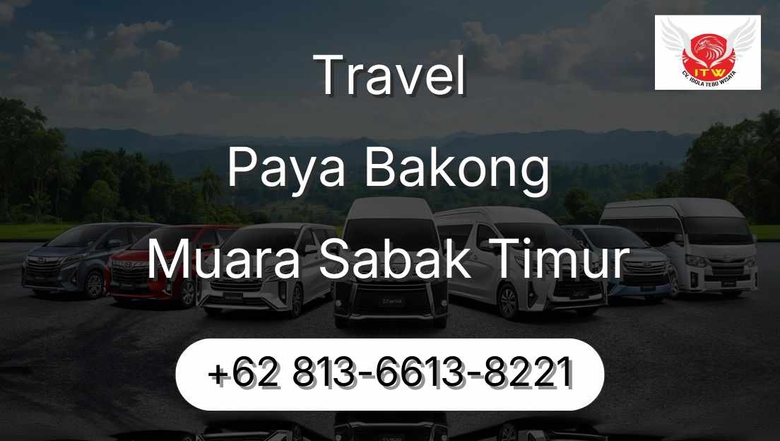 Travel Paya Bakong Muara Sabak Timur