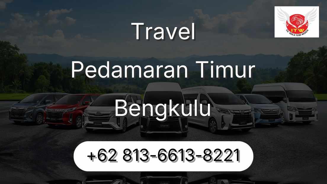 Travel Pedamaran Timur Bengkulu