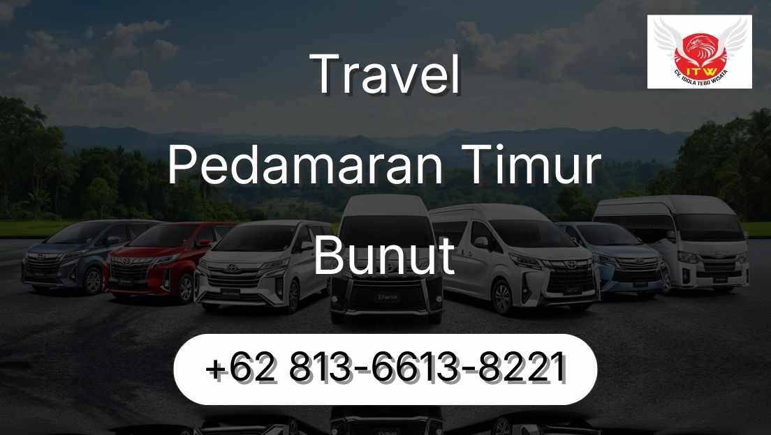 Travel Pedamaran Timur Bunut