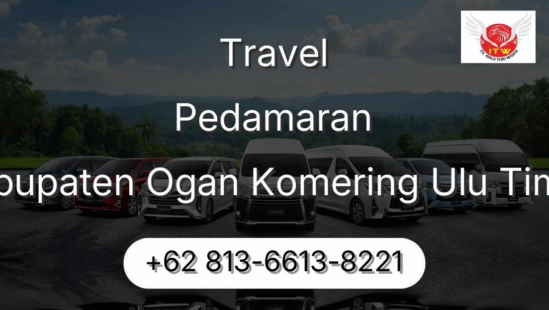 Travel Pedamaran Kabupaten Ogan Komering Ulu Timur