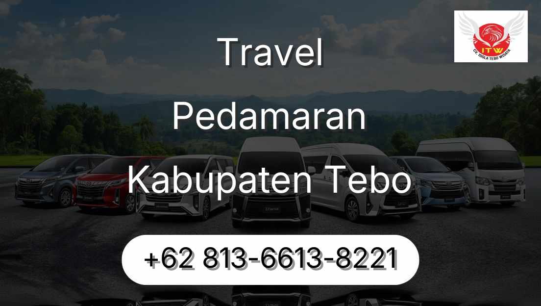 Travel Pedamaran Kabupaten Tebo