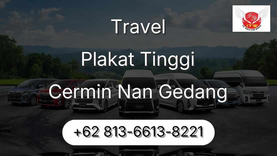 Travel Plakat Tinggi Cermin Nan Gedang
