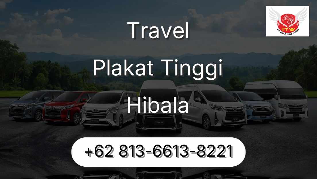Travel Plakat Tinggi Hibala