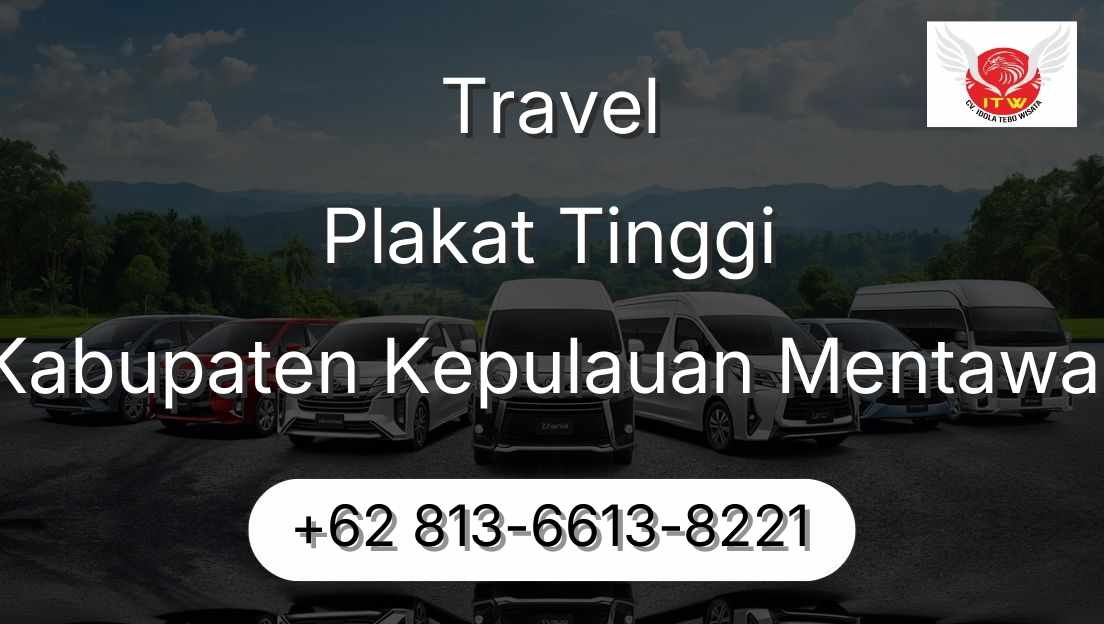 Travel Plakat Tinggi Kabupaten Kepulauan Mentawai
