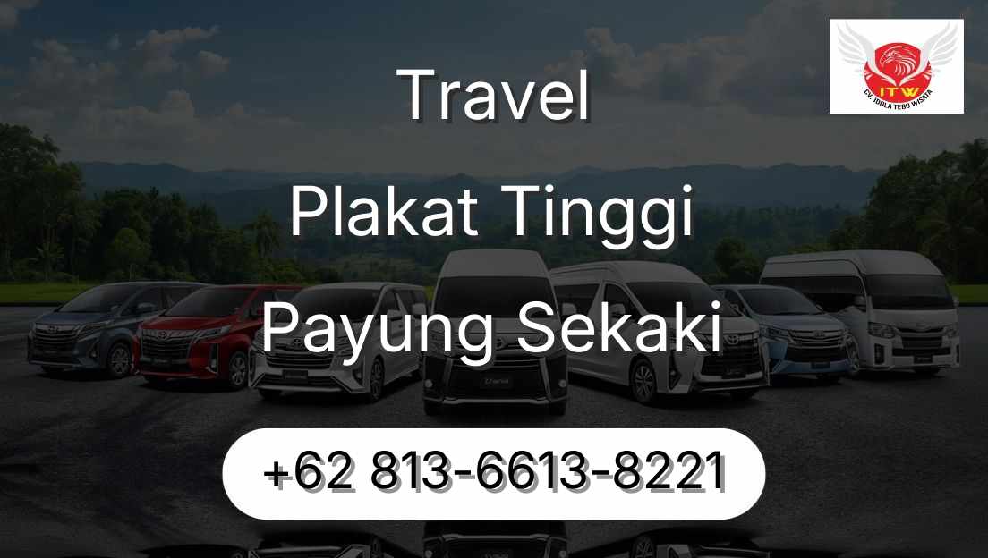 Travel Plakat Tinggi Payung Sekaki