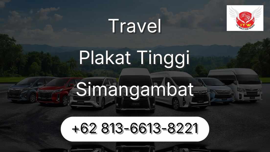 Travel Plakat Tinggi Simangambat