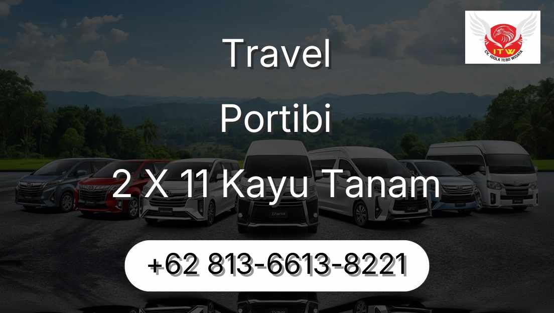 Travel Portibi 2 X 11 Kayu Tanam