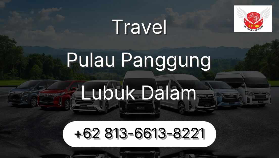Travel Pulau Panggung Lubuk Dalam