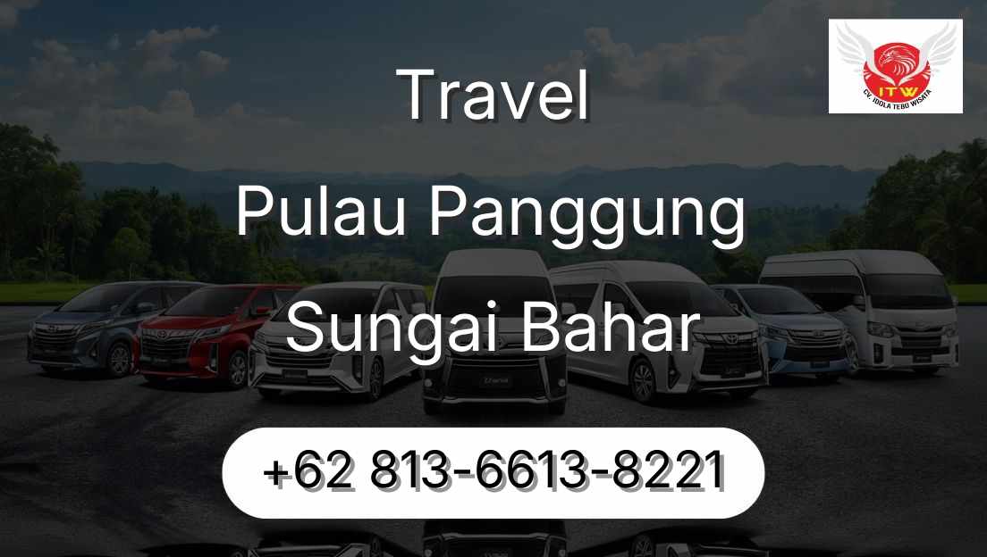 Travel Pulau Panggung Sungai Bahar