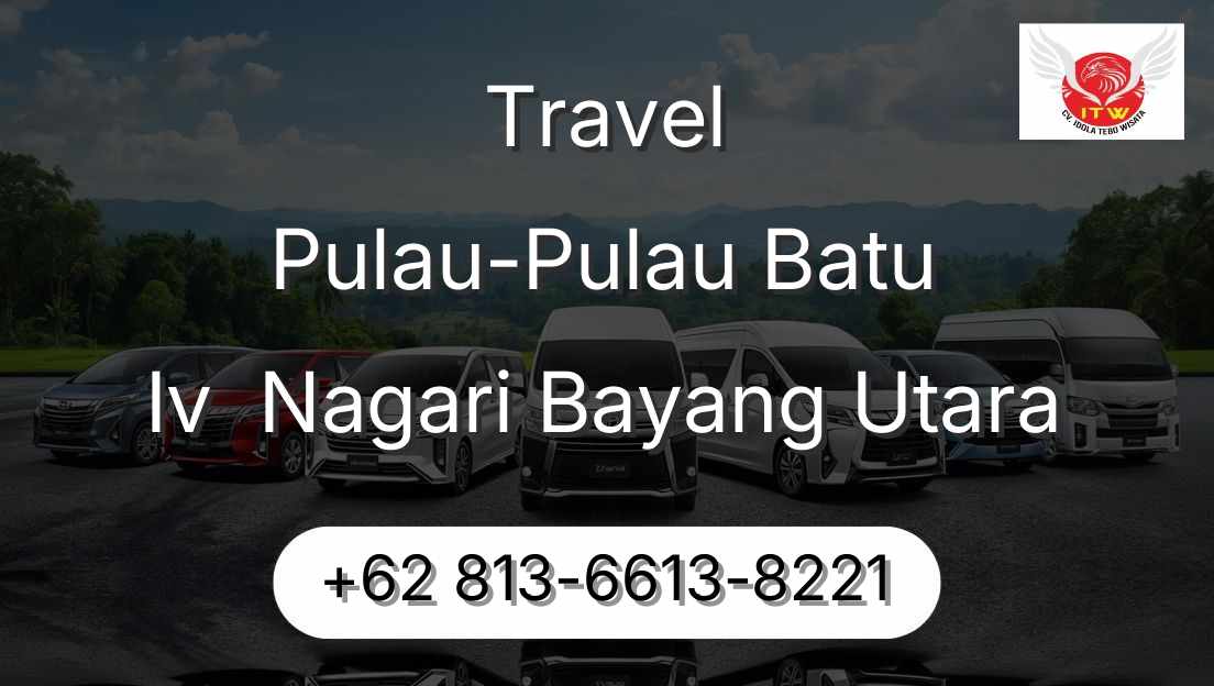 Travel Pulau-Pulau Batu Iv  Nagari Bayang Utara