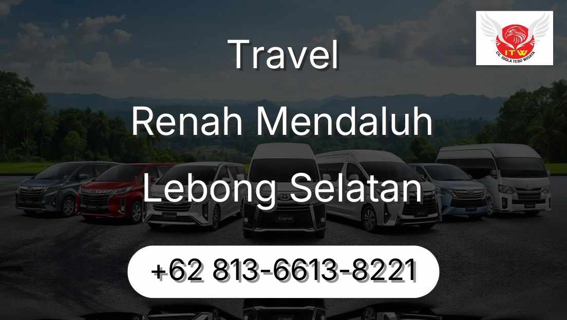 Travel Renah Mendaluh Lebong Selatan