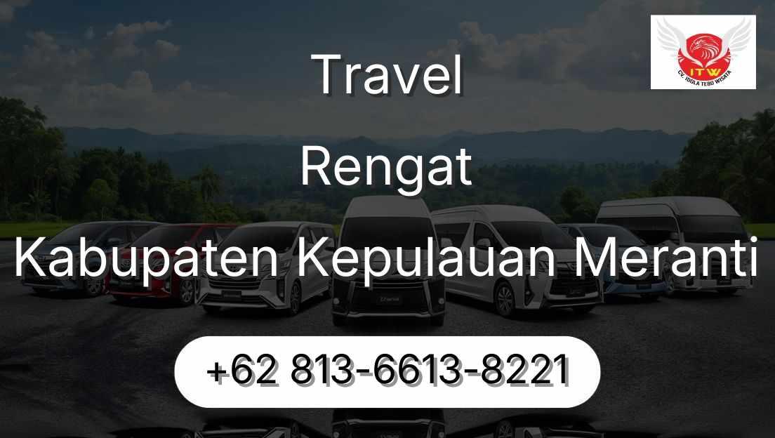 Travel Rengat Kabupaten Kepulauan Meranti