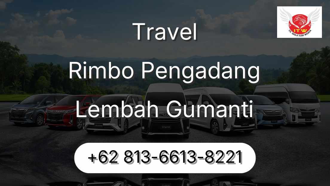 Travel Rimbo Pengadang Lembah Gumanti